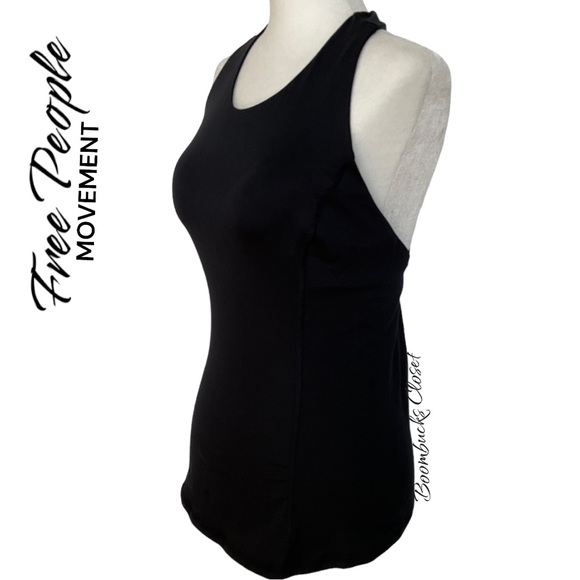 Free People Movement Black Strappy Tank Top - Picture 5 of 11